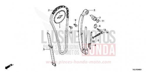 CAM CHAIN CRF100FD de 2013